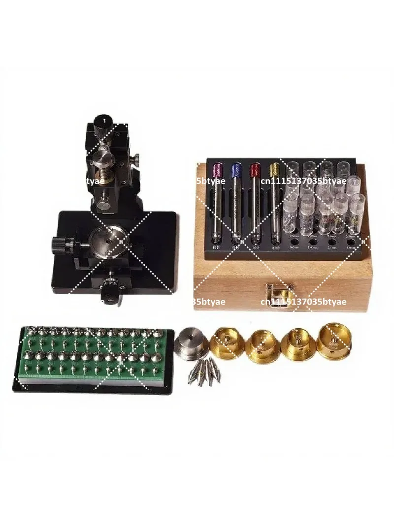 3 in 1 Watch Repair Tool Hand Setting Press Holder Fitting Remover for Precision Watchmaking