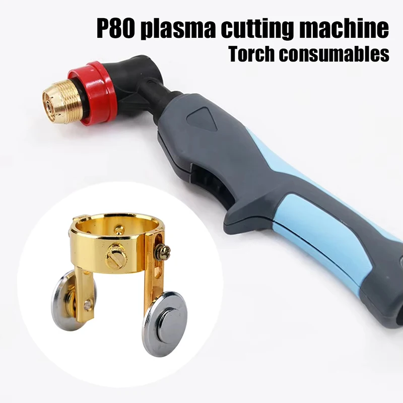 High Quality P80 Plasma Cutter Guide Wheel Plasma Welding Torch Roller Cutting Aids LGK Plasma Cutting Accessories