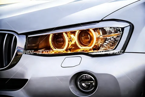 Желто-синие-красные светодиодные платы DRL для BMW F25 F26 X3 X4 2014-2017, дневные ходовые огни, модуль «ангельские глазки