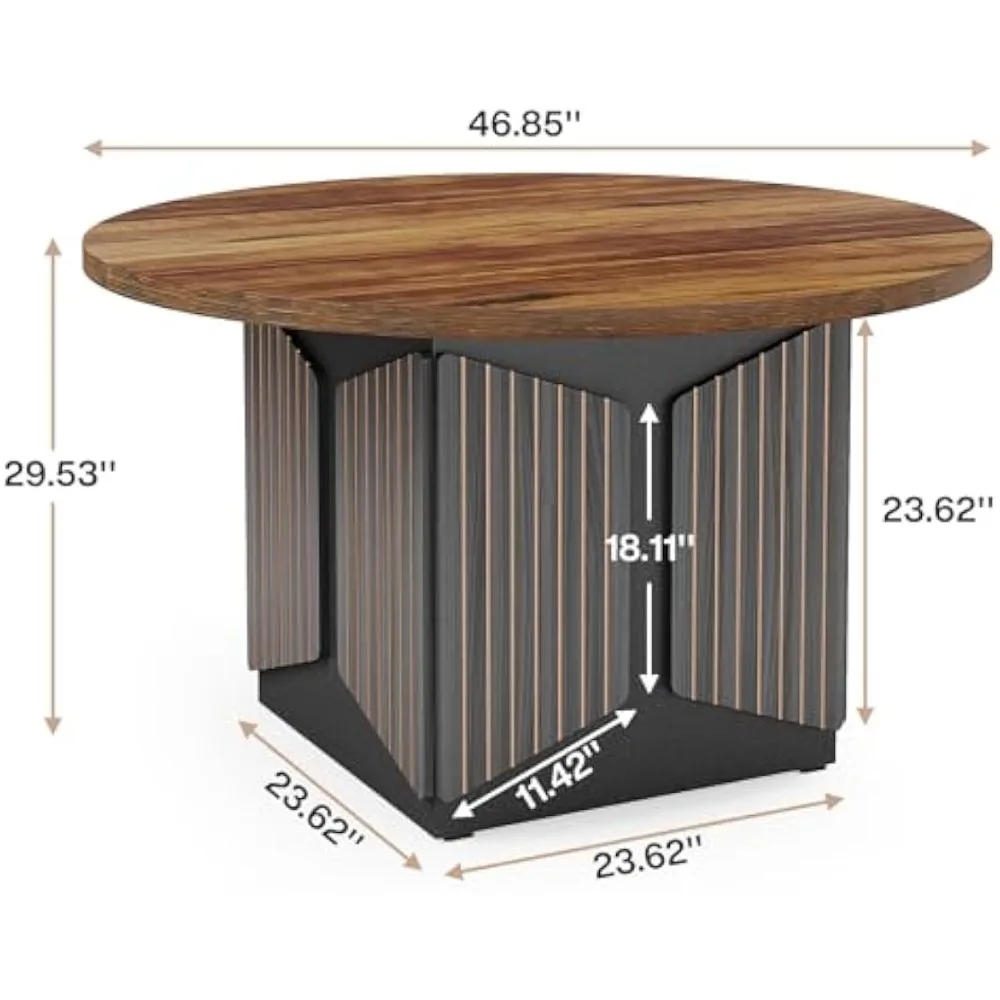 Multi-Purpose Meeting Table, Reception Negotiation Table for 4, Small Business Training Seminar Table for Office Conference