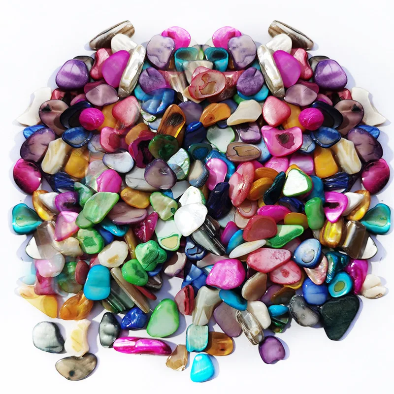 100 г, 216 шт. фрагменты ракушек, разбросанные частицы, материалы ручной работы своими руками, цвета мозаики, неправильные формы, декоративные фрагменты