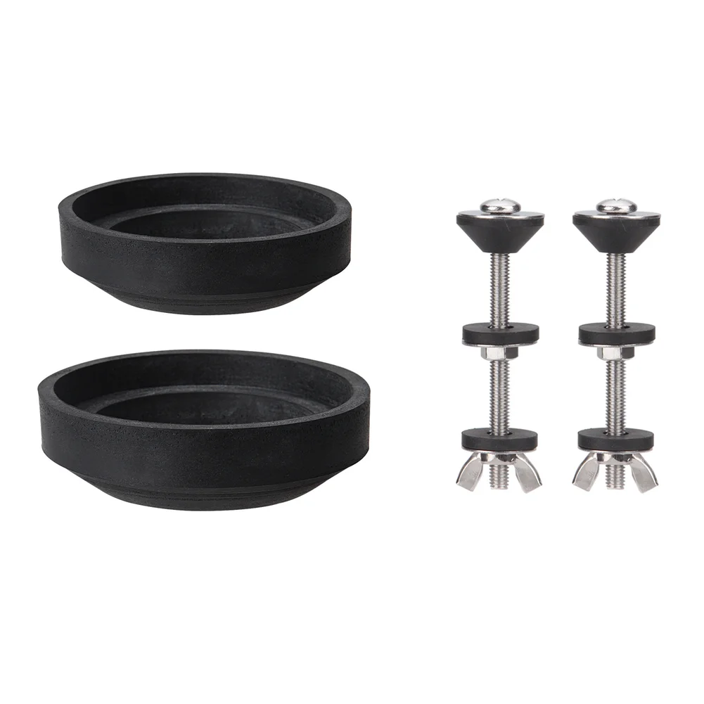 

Винты для унитаза из нержавеющей стали с прокладками из пеноматериала 2 и 3 дюйма, сверхпрочные болты из нержавеющей стали для унитаза