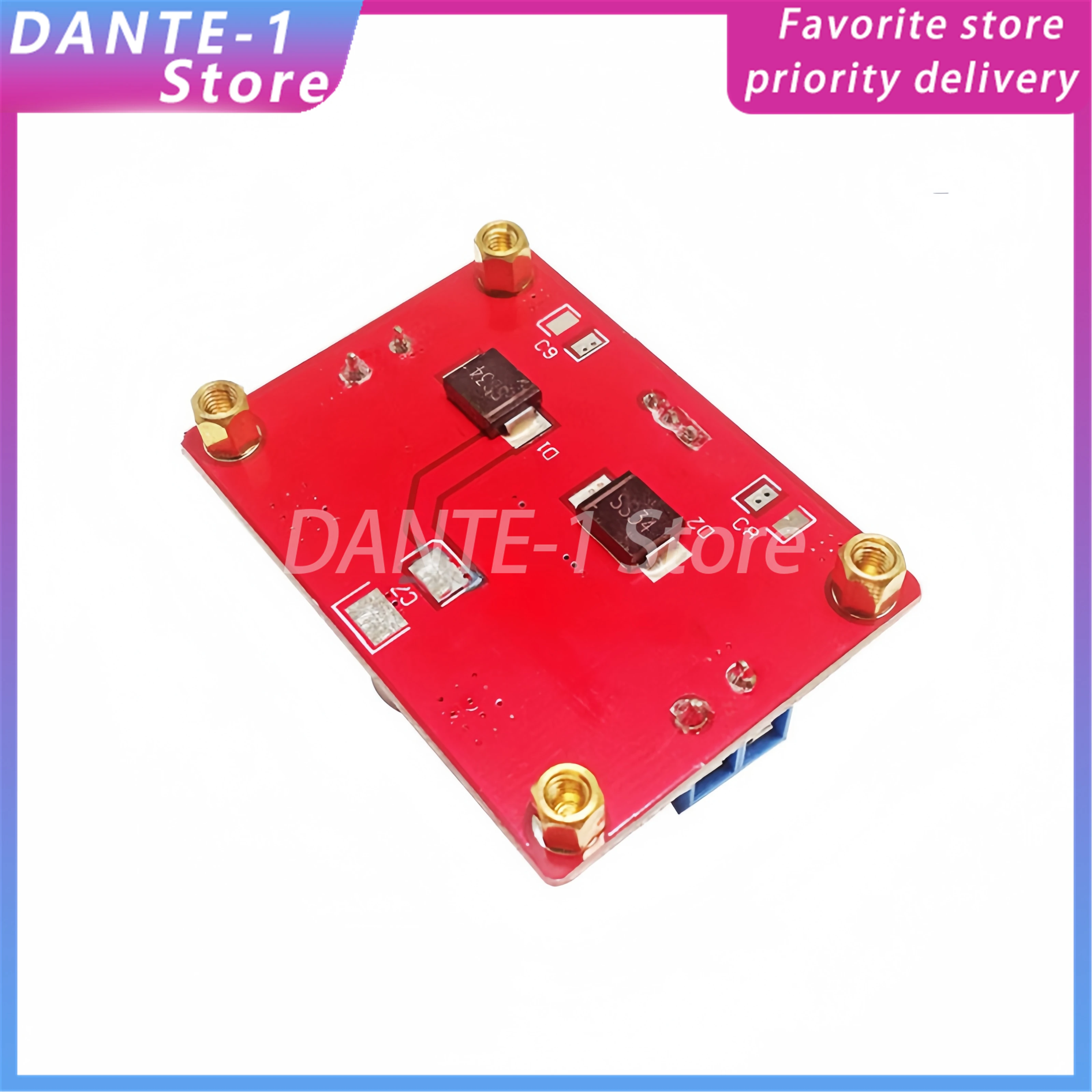 O módulo de elevação automática DC-DC ADAPTA ao painel solar de chip duplo LM2577S + LM2596S
