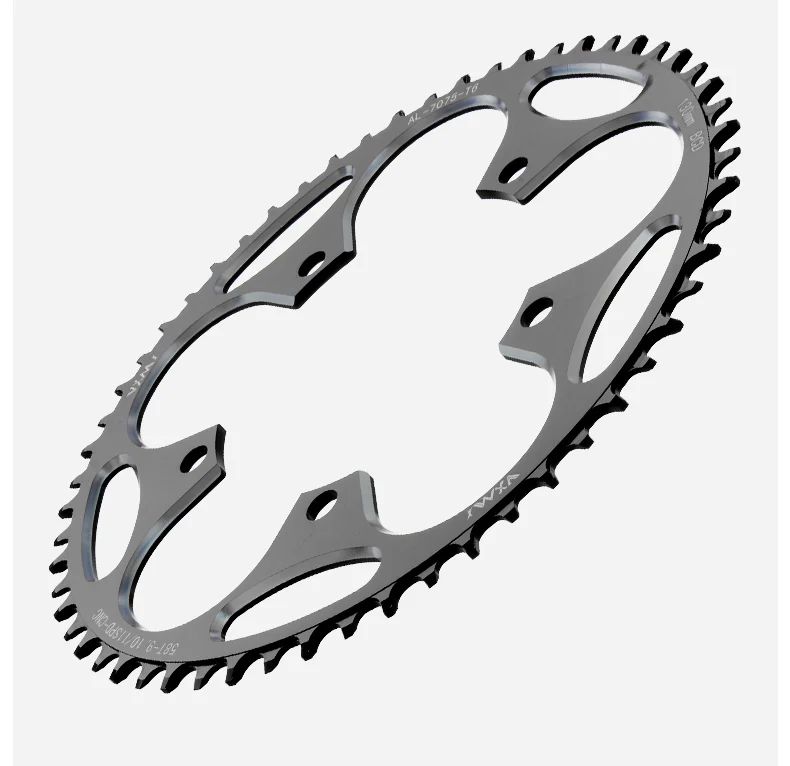 Rennrad schmales breites Kettenrad 130BCD rund 38T 40T 42T 44T 46T 48T 50T 52T 54 56T 58T 60 für Shimano 5700 130 Kettenblätter – Detail 8