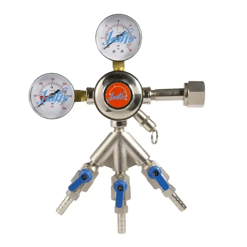 Draft beer regulator for dispensing equipment