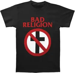 Bad Religion Men's Classic Crossbuster T-Shirt Black