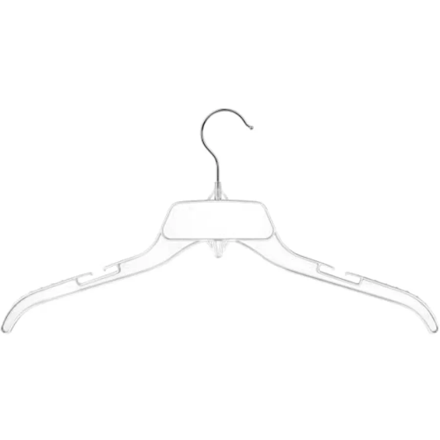 

™ Plastic Clothes Hangers - Durable Clothing Hangers - Versatile Plastic Hangers for Organizing Garments for Shirt Dress and Co