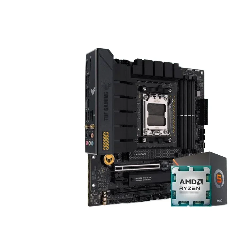 

B850M heavy gunner, with R5 7500F loose chip, boxed main board CPU set