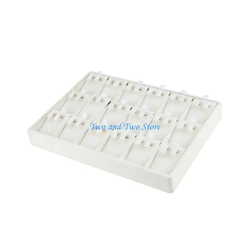 HX6F Compact Leather Jewelry Holder With Waterproof Cover Perfect For Travel And Daily Storage