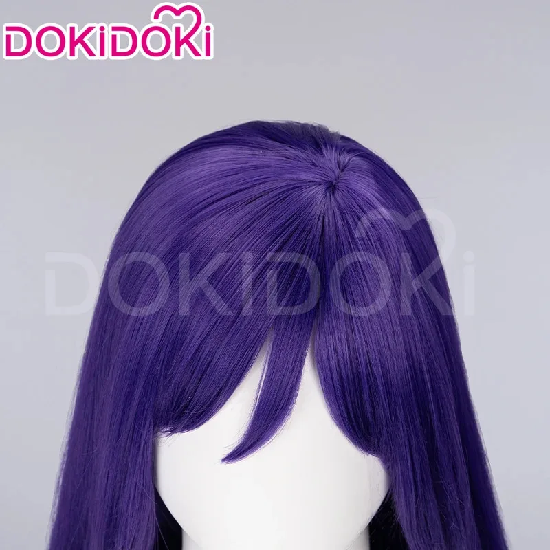 متوفر في المخزون ماري أوبري شعر مستعار لعبة OMORI شعر مستعار تأثيري DokiDoki تأثيري الشعر الطويل 80 سنتيمتر مقاومة للحرارة غطاء شعر مستعار مجاني #6