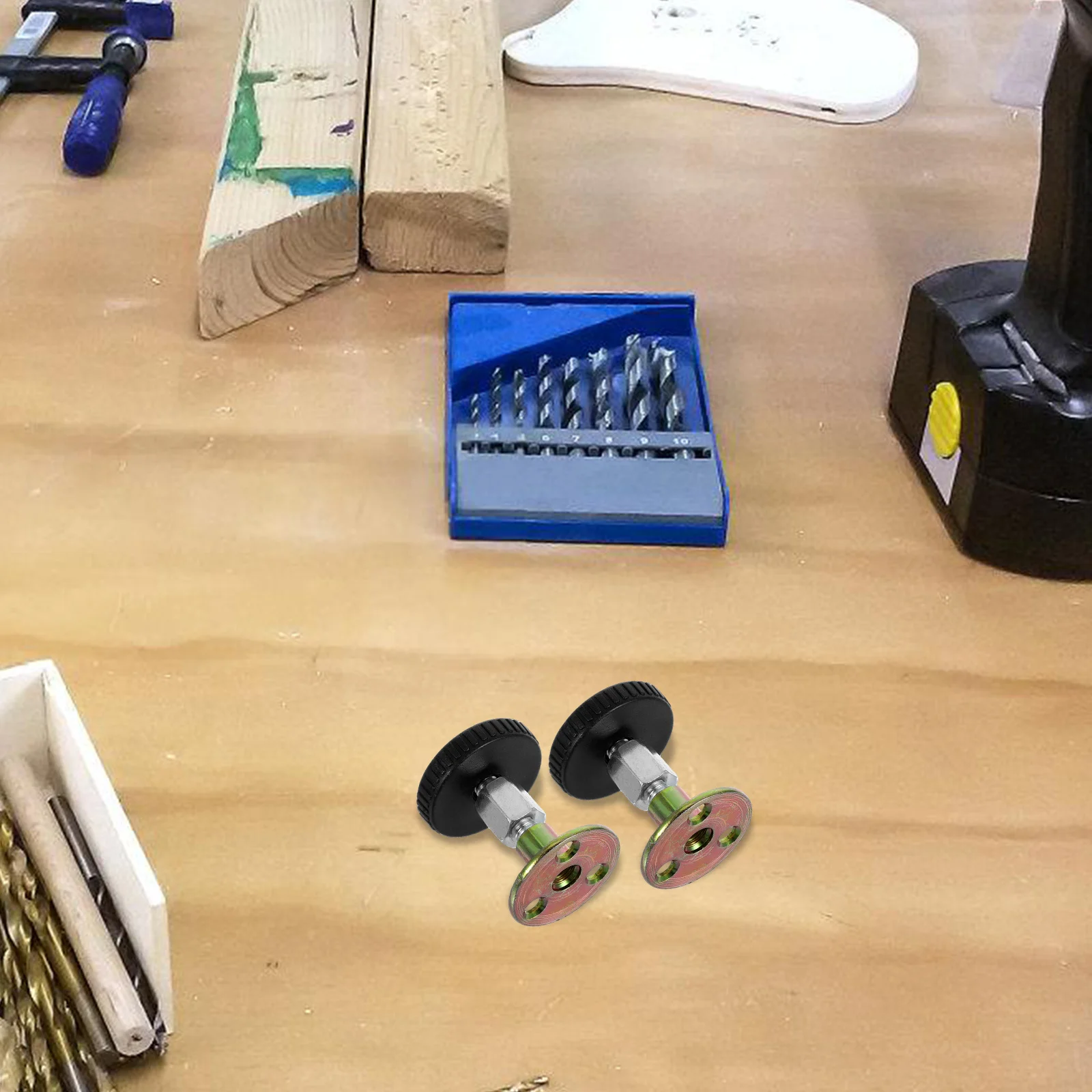 

2pcs Headboard Fixer Tool Adjustable Bed Frame Stabilizer For Home Hotel Use Bed Frame Support Bracket Anti-Shake Mounting