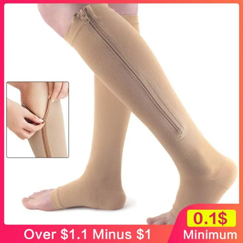 Effective Zipper Comfortable Zipper Compression Sock For Recovery Varicose Veins Unbeatable Performance Soothing Stylish Durable