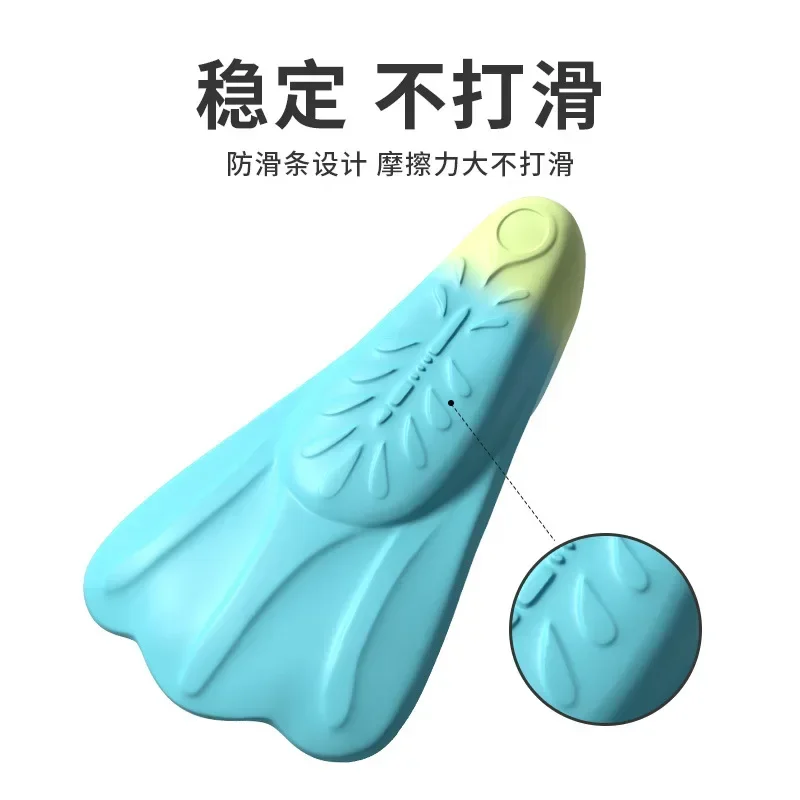 Swimming fins freestyle for children's training specialized in diving for men and women duck feet breaststroke silicone