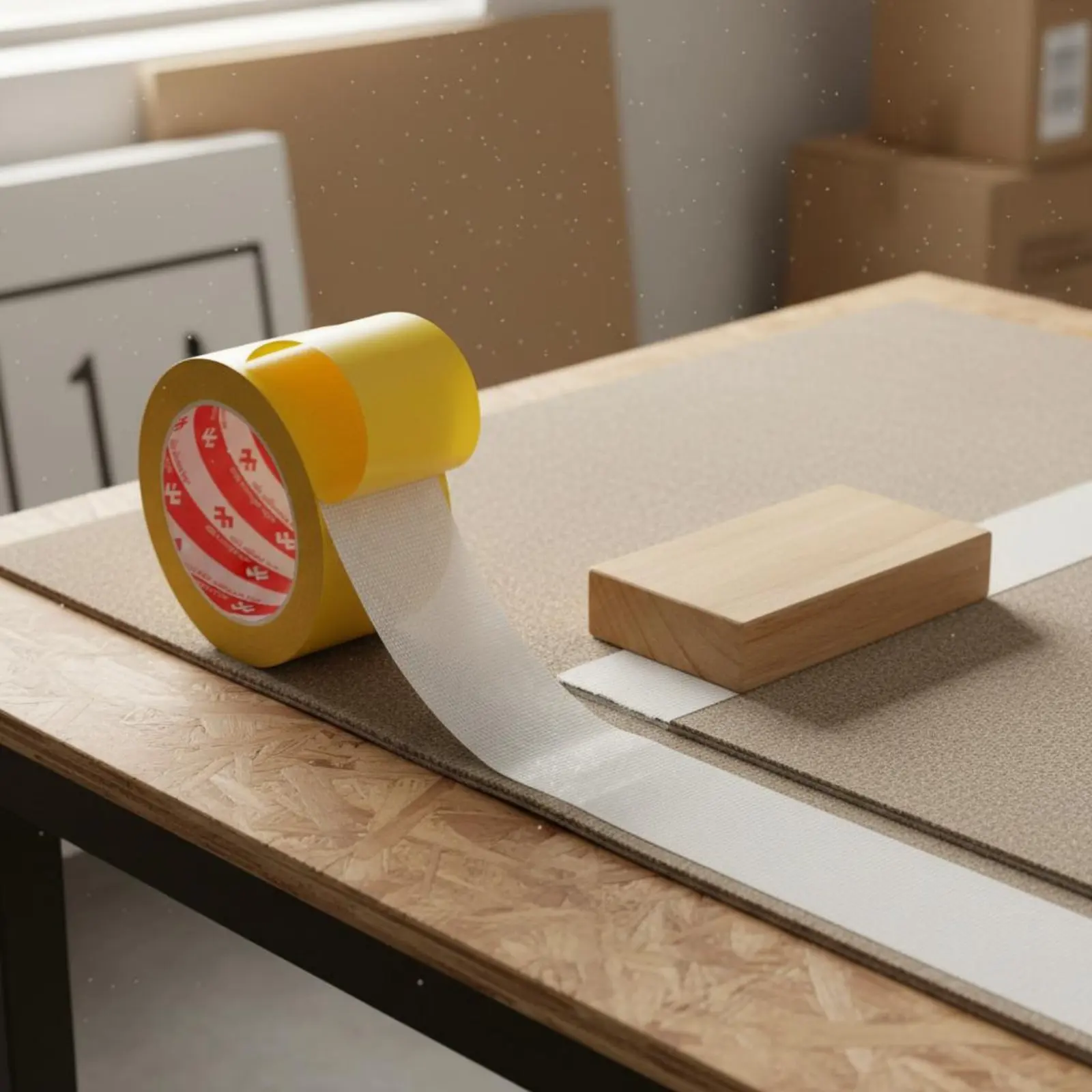 

Double-Sided Cloth Tape Easy Install Double Sided Carpet Tape Adhesive Supply Industrial Strength Waterproof
