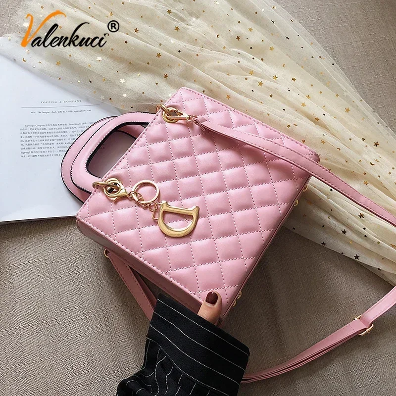 Ladies Shoulder Bags Trending Lingge Chain Crossbody Bag and Purse Fashion Luxury Design Tote Bags for Women Handbags