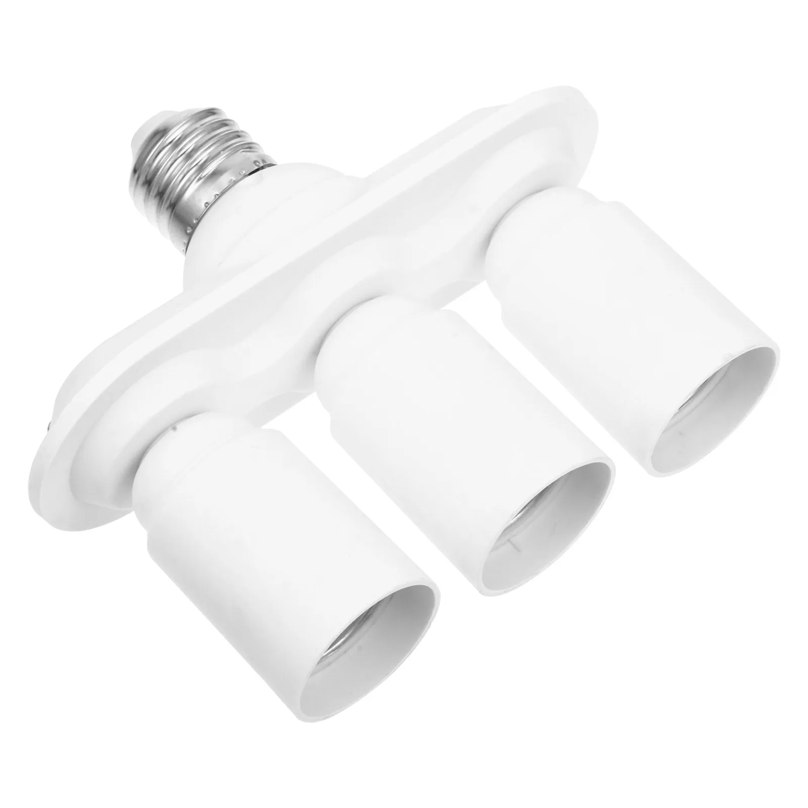 

Light Socket Adapter E27 E26 to 3e27 E26 Base Lamp Bulb Socket Splitter Holder for Bedroom Living Room Office Lighting