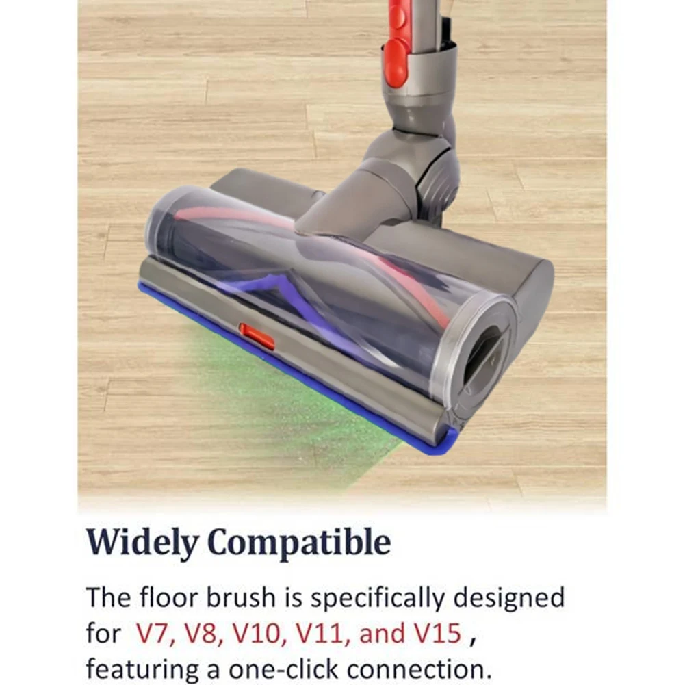 

A65Z Multi-Surface Quick-Release Direct Drive Brush Head For Dyson V7, V8, V10, V11, V15 - Perfect For Carpets & Hard Floors