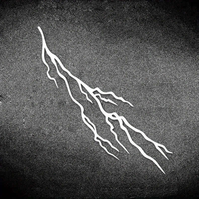 1 قطعة تأثير البرق الرائع ملصق خوذة الديكور الإبداعي مناسبة للدراجات النارية والمركبات الكهربائية والشاحنات وأجهزة الكمبيوتر المحمولة DIY بها بنفسك