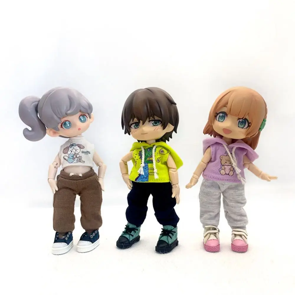 

Fashion Doll Pants Long Pocket Casual Leisure Rope Clothes 8 Colors Doll Clothes Accessories Doll Sport Trousers