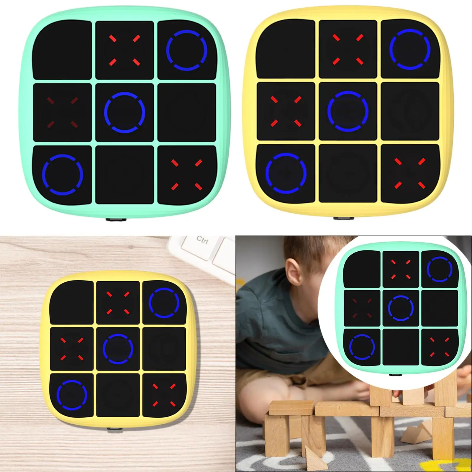 Electric Tic TAC Toe Game Table Games XO Games for Friends Children Gifts