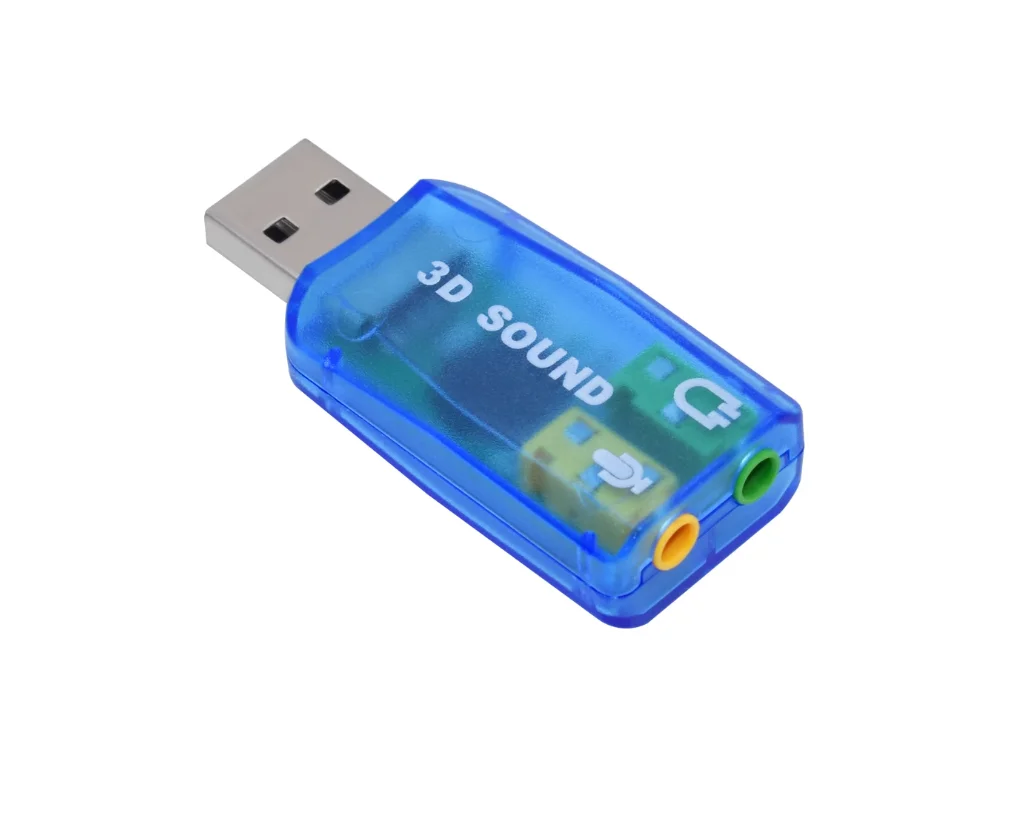 بطاقة صوت USB 5.1، صوت ثلاثي الأبعاد، محول USB إلى سماعة رأس/ميكروفون 3.5 ملم لأجهزة الكمبيوتر. #2