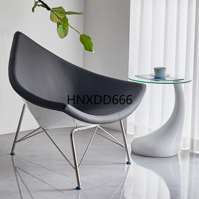 

FRP triangular space rotating chair light luxury negotiation reception chair