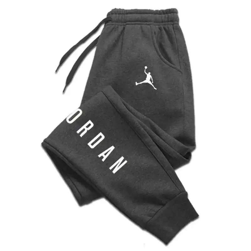 2025 Men's casual sports pants Running sports pants Fitness pants Women's loose drawstring pants fashion