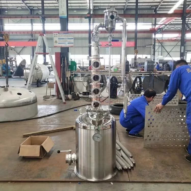 50L 100L 200L Distillation Column Distiller Distilling Machines