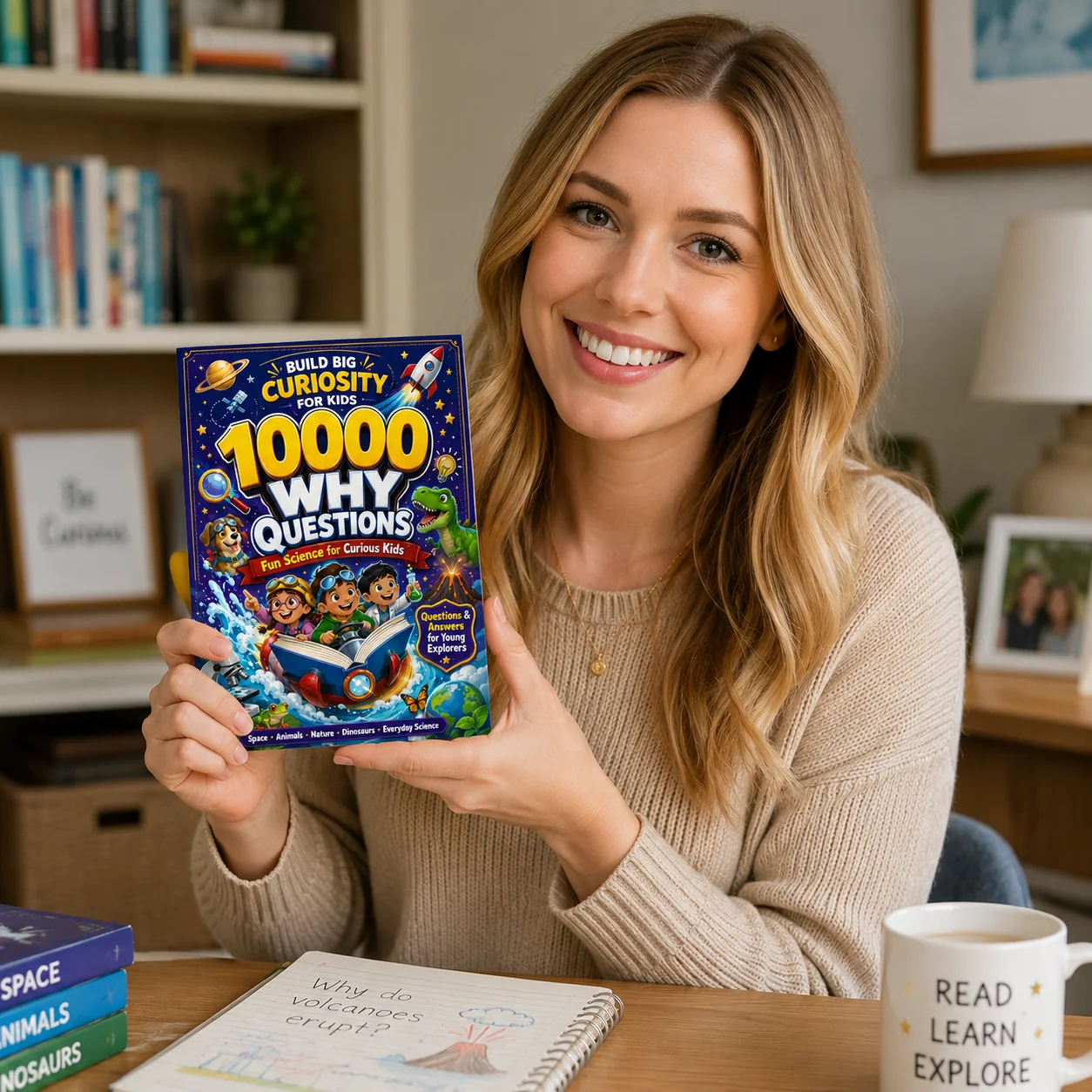 10000 Why Questions Kids Science Book Fun Q&A Exploration Learning Book for Curious Children and Young Minds