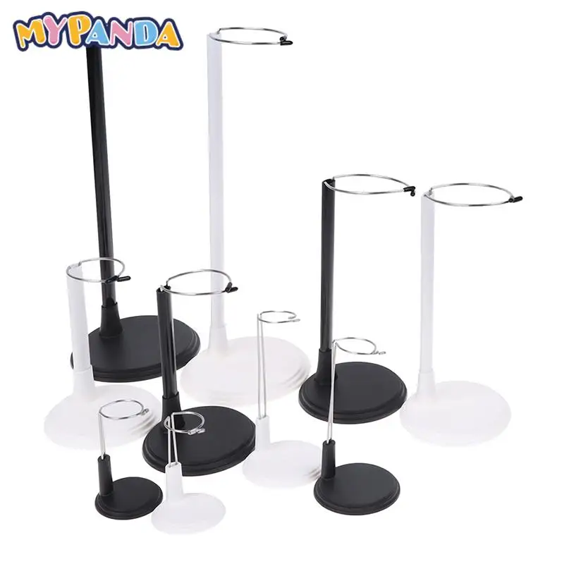 1pc 15cm 20cm 25cm 35cm 45cm Adjustable Metal Doll Stands Holder Professional Display Base Holder for Dolls Toy