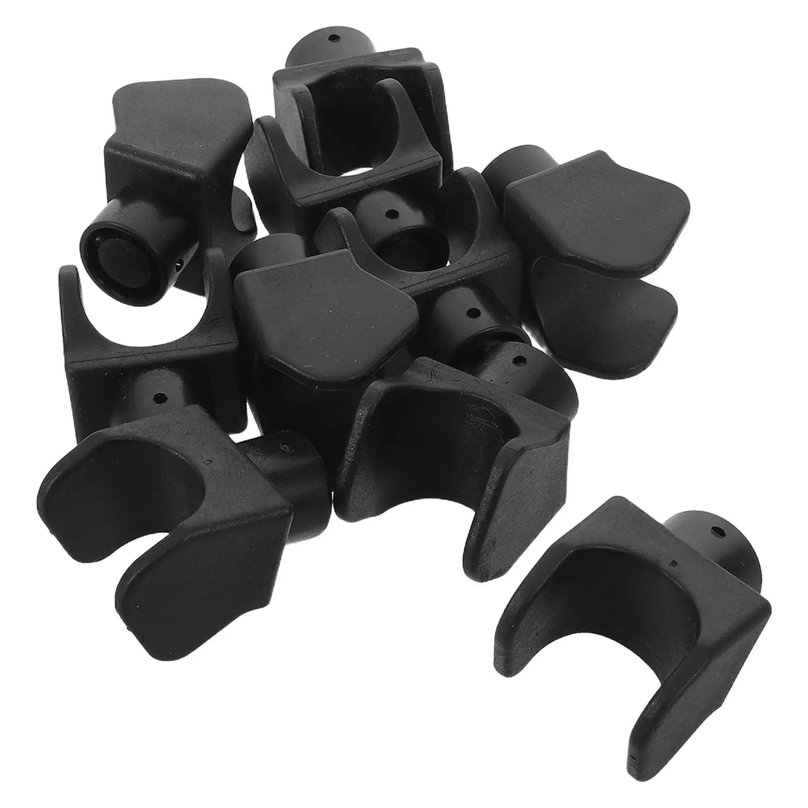 2 Units Wheelchair Footrest Slide Blocks Universal Fit Heavy Duty Support for Electric Wheelchairs Outdoor Use Wear Resistant