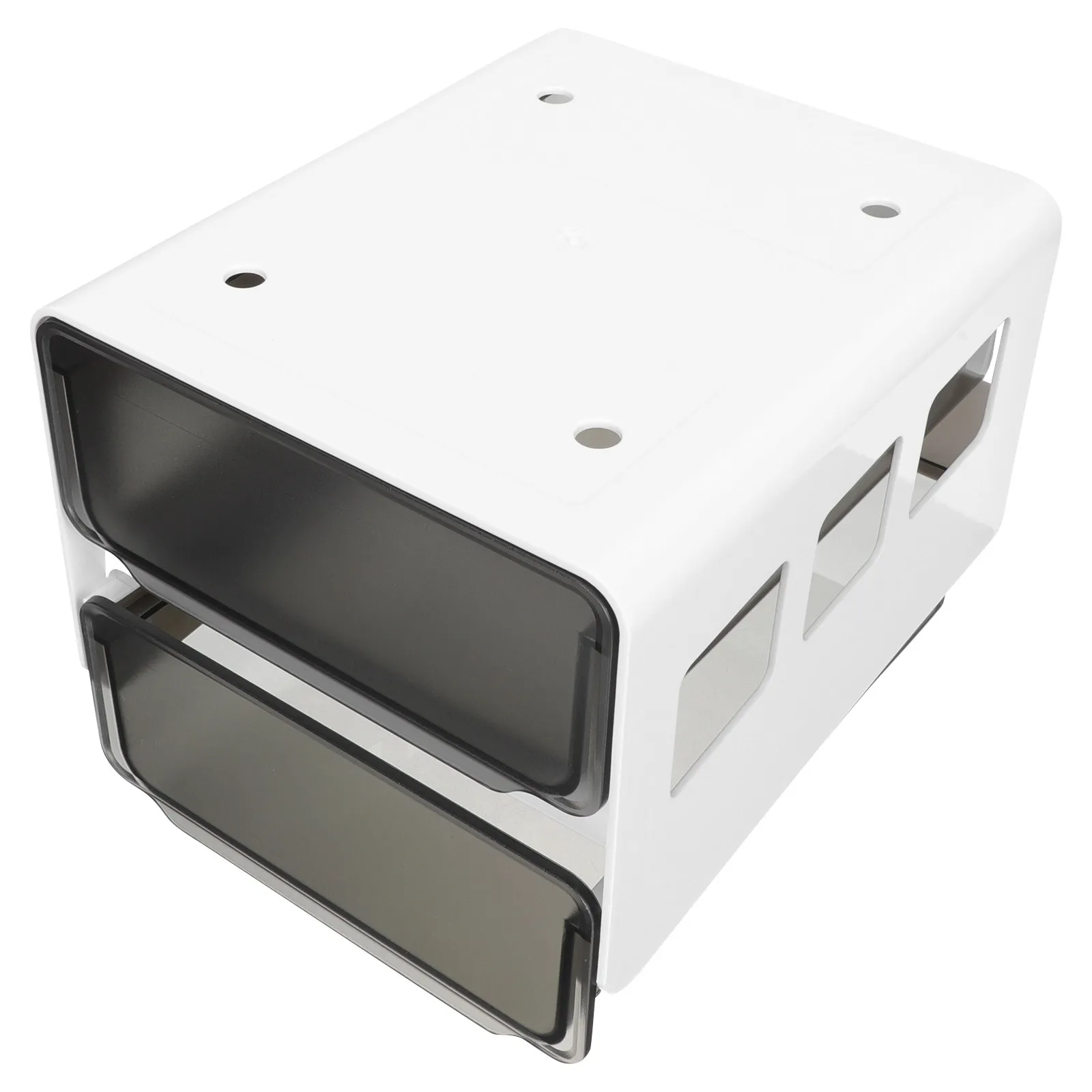 

Пластиковый клейкий органайзер-ящик для хранения под столом, большой емкости, скрытый, для ручек, линеек, украшений, канцелярских принадлежностей