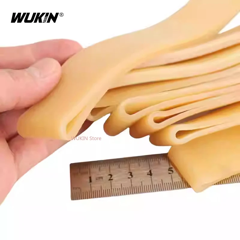 WK Large Size Latex Bands high elasticity durable Latex ring widened and lengthened