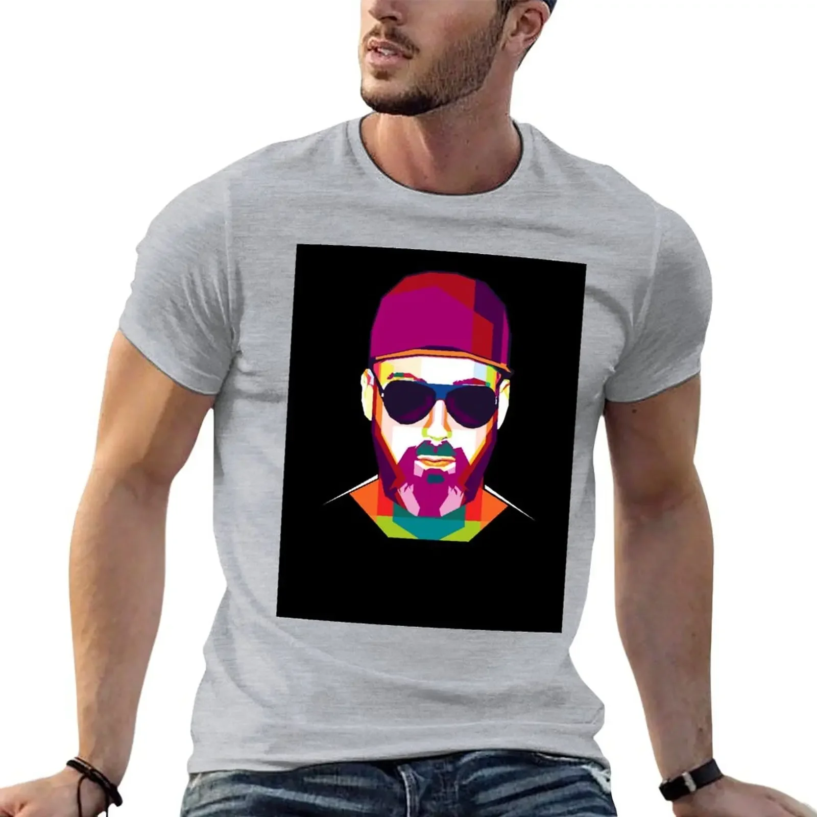 Sido wpap-Camiseta con estampado de animales para niños, ropa de anime, camisetas de fruit of the loom para hombres