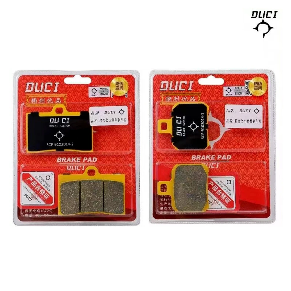 Motorcycle Brake Pads Super Alloy Insulated Brake Pads Ceramic Material Universal for 84mm/40mm Adelin Rpm Frando Brake Caliper