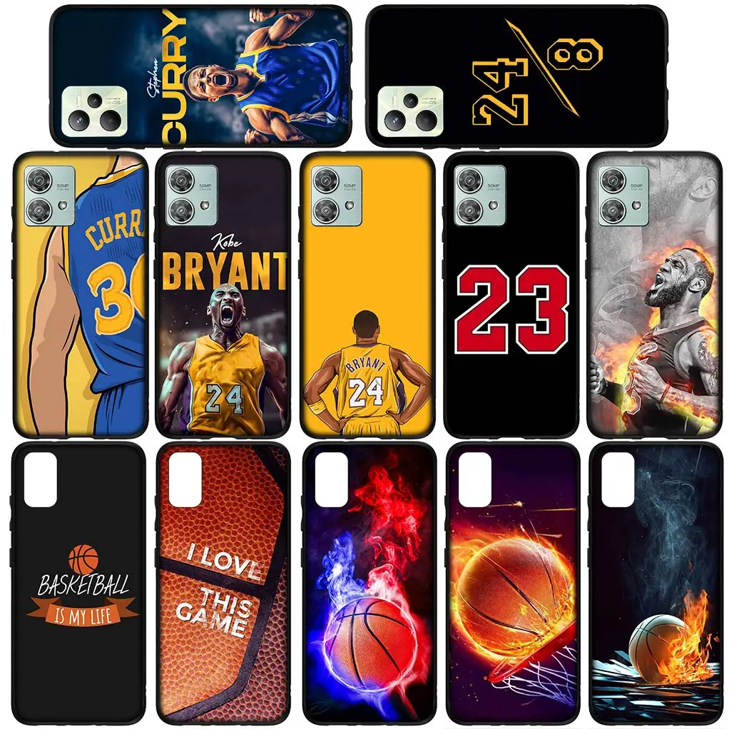 Basketball NO 24 30 23 Sports No24 No23 No30 Cover Phone Case for Xiaomi Redmi Note 13 13C A3 A3X Mi POCO F6 F5 X6 Pro + 5G 4G
