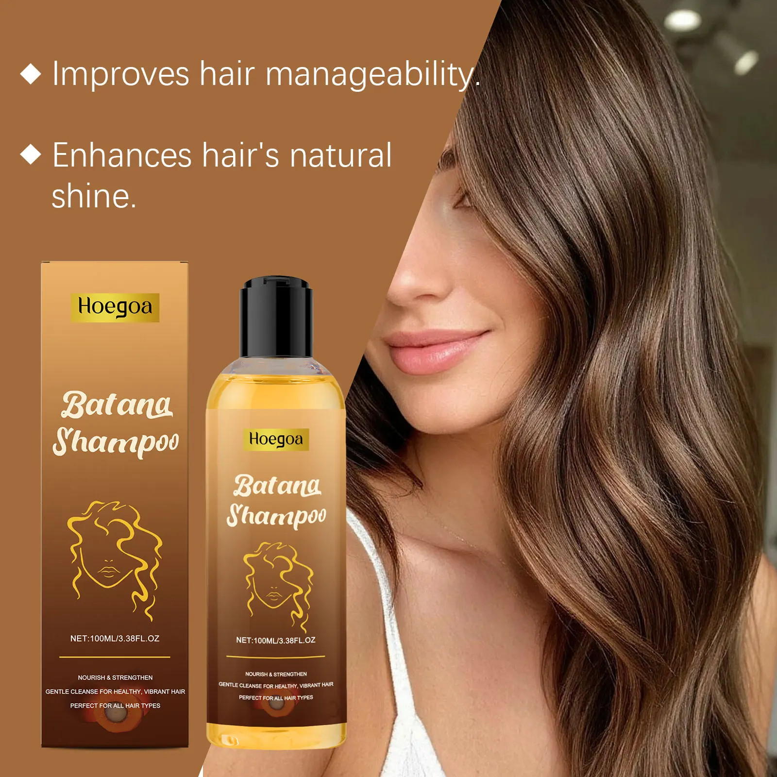 

Batana Shampoo for Hair Loss Treatment Reduce Scalp Oil Secretion Remove Dandruff Stimulate Hair Follicles Fast Hair Growth Oil