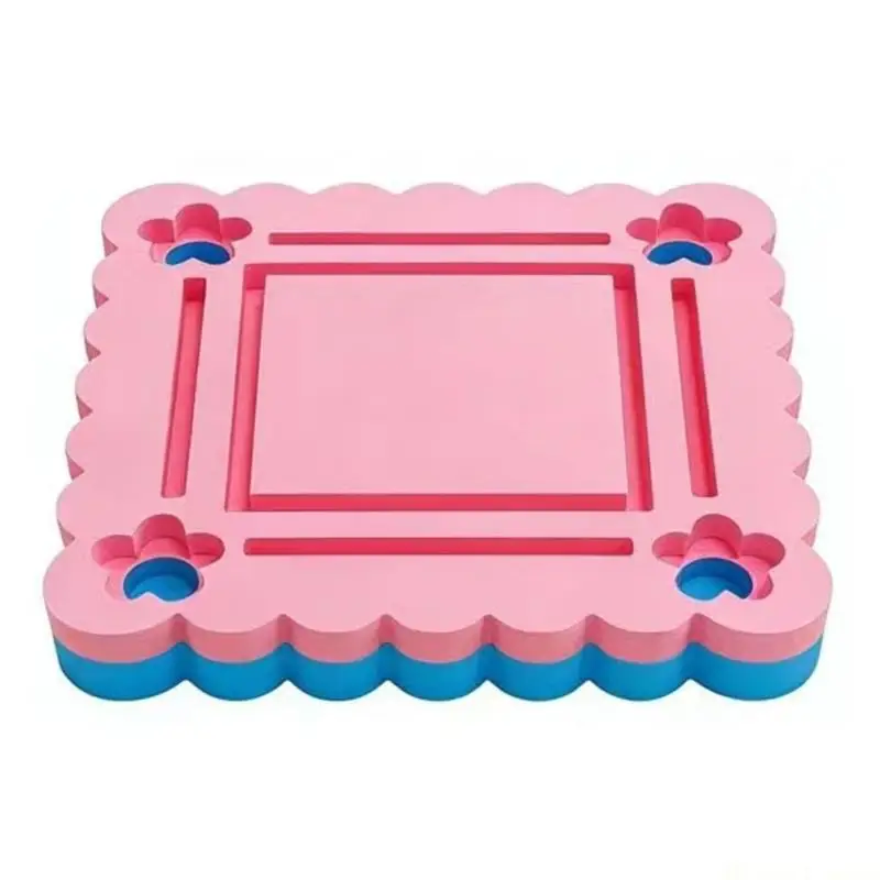31BE Mahjong Game Table EVA Foam Outdoor Pool Activity Quick Setups Foam Game Table