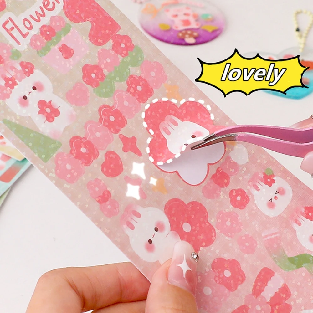 Cartoon Stickers Korean Decorative Notes Cute Suit DIY Stationery