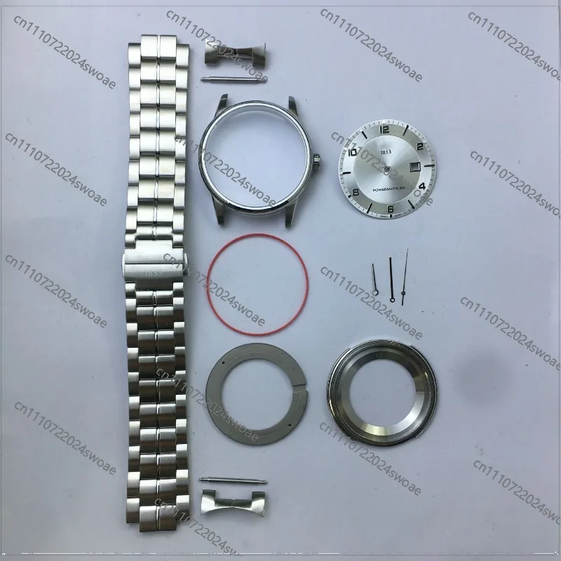 Stainless steel watch case adapted to 2824 mechanical steel case accessories waterproof watch case complete set