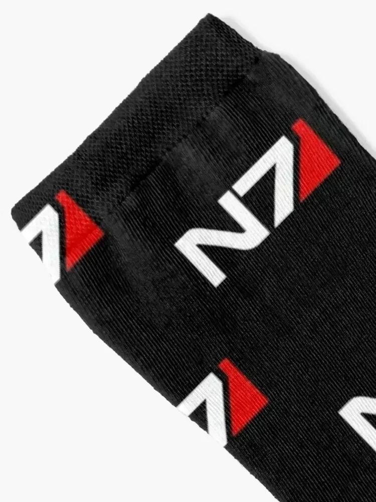 Mass Effect N7 Socks bright garter crazy professional running cycling Socks Woman Men's