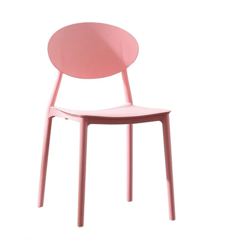 

Modern and minimalist Nordic dining chairs, plastic stools, light luxury, comfortable backrest chairs, restaurant chairs