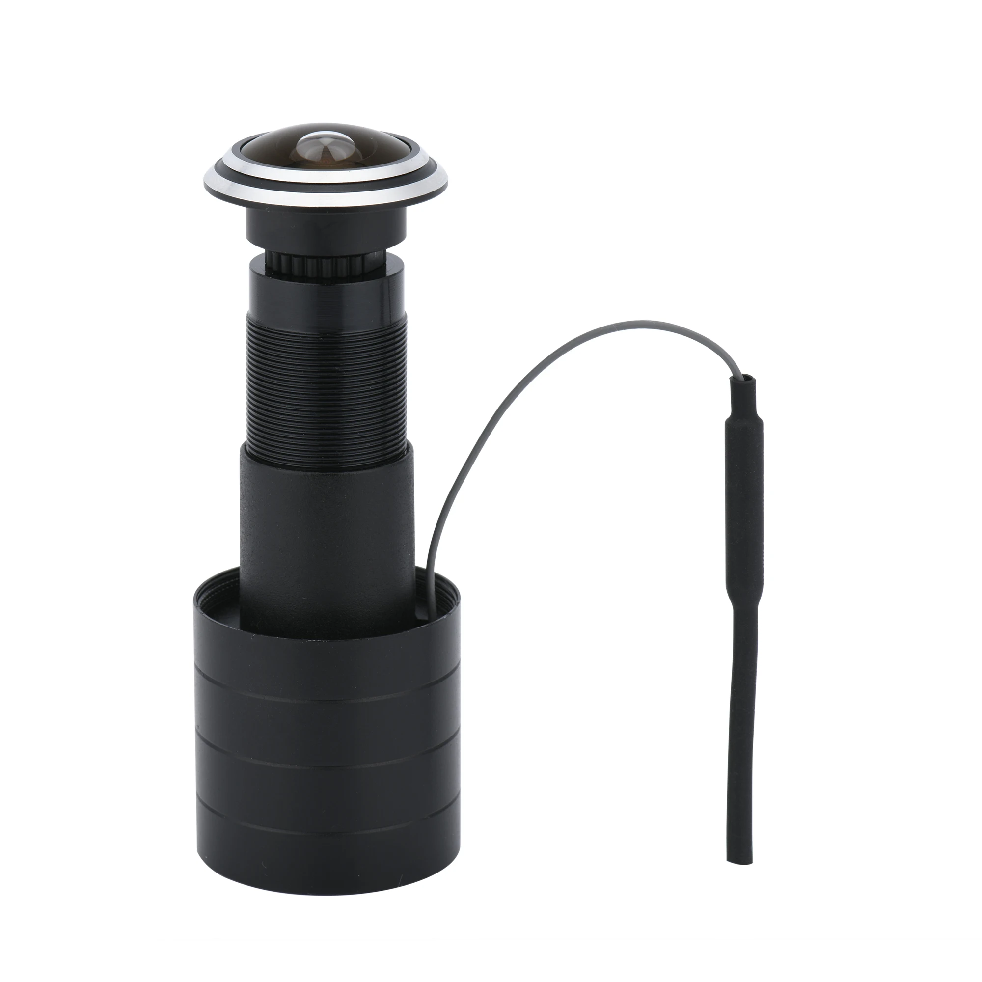 Mini mirilla de red gran angular para puerta, tarjeta TF de almacenamiento en la nube, Audio WIFI, agujero de ojo para puerta, cámara IP P2P icsee