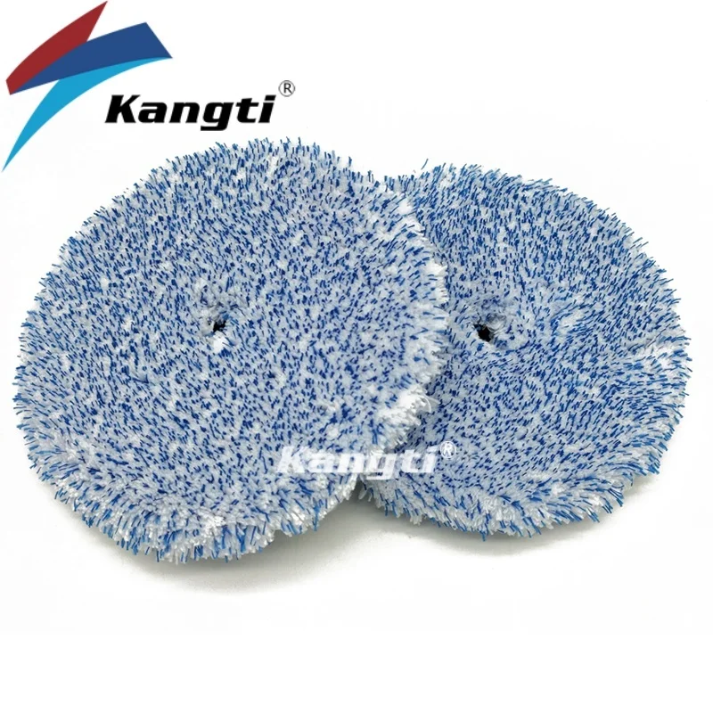 

Kangti 3"/5"/6" Wax Microfiber Buffing Pad Microfiber Polishing Pad Ultra soft Microfiber cutting pad