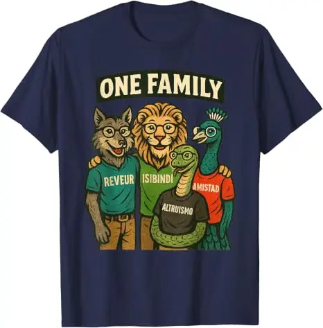 ISIBINDI, REVEUR 4 Häuser 1 Familie T-Shirt Y2k Cartoon Niedliches Grafik-T-Shirt mit Spruch „Reveur“, Haus, Träumer, Rca, Schule, Geist, Geschenk – Detail 14