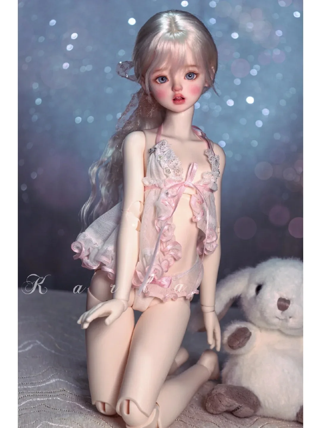 

New BJD SD doll Down 1/4 43cm Echo Town A Girl Toy Gift Dolly Special Body Spot Makeup