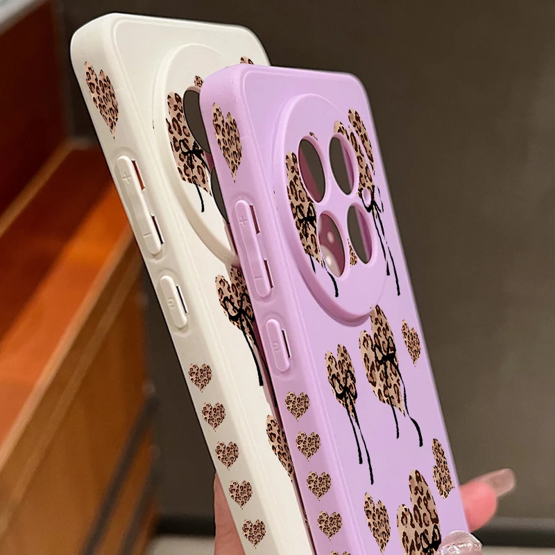 الحبل لينة حافظة هاتف من البولي يوريثان ل OnePlus 15 13 13T 12 13R 12R 11R Nord 5 Ace 5 3 2 5G ليوبارد طباعة الحب القلب المطبوعة الغطاء الخلفي #3