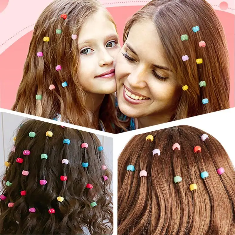 New 100-5pcs Hairpin Children Girls Sweet Hairpin Fashion Headband Accessories Children\'s Hairpin Color Hair Clip Claw Clip Gift