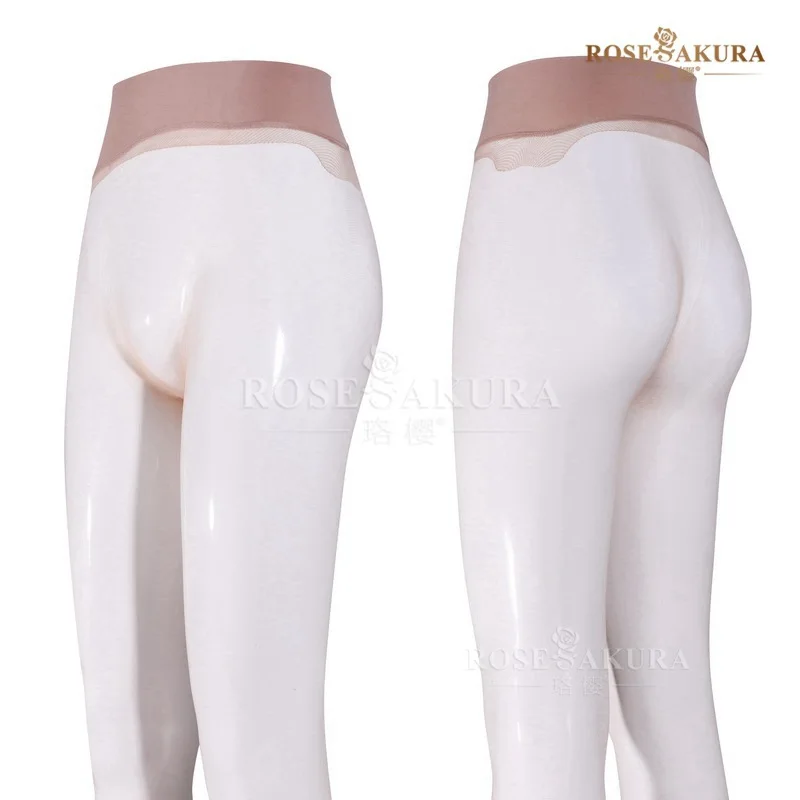 Luo Ying-calcetines de seda sin costuras para mujer, medias de entrepierna profunda, transparentes y sin huellas, mono Sexy ultrafino, no reflectante, 8333