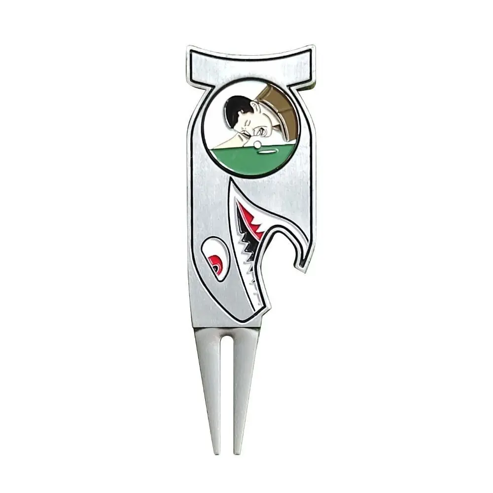 Outil de réparation de fourche Divot de Golf 4 en 1, support antirouille en forme de U, coffret cadeau de Golf détachable résistant à la déformation, outil de réparation Divot